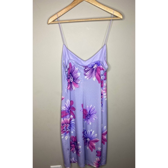 2B Clothing Slip floral dress NWT side slit - Picture 4 of 11
